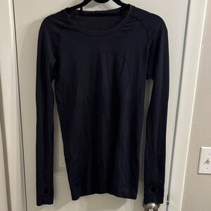 lululemon athletica Navy Long Sleeve Top
